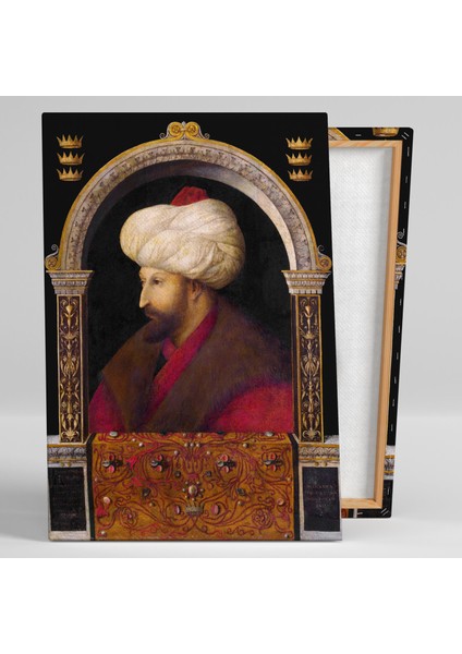 Fatih Sultan Mehmet Osmanlı Padişahları Dekor Kanvas Tablo