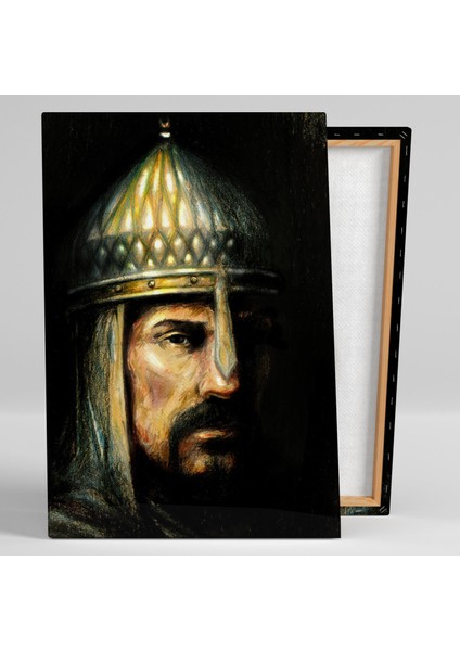 Sultan Alparslan Malazgirt Büyük Selçuklu Sultanı Kanvas Tablo