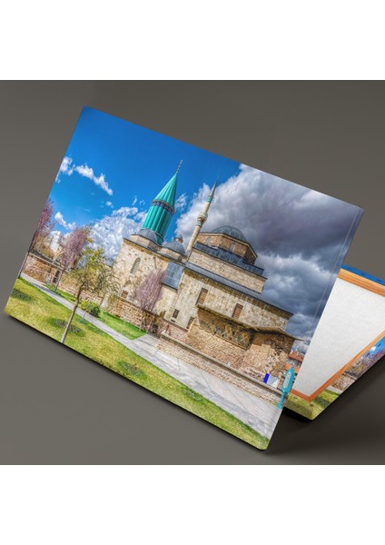 Mevlana Müzesi Konya Doğa Manzara Şehir Dekor Kanvas Tablo