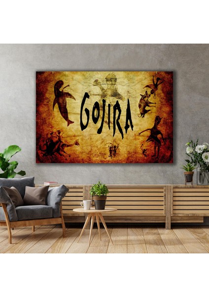 Gojıra Efsana Grup Metal Müzik Joe Duplantier Sanat Dekor Kanvas Tablo