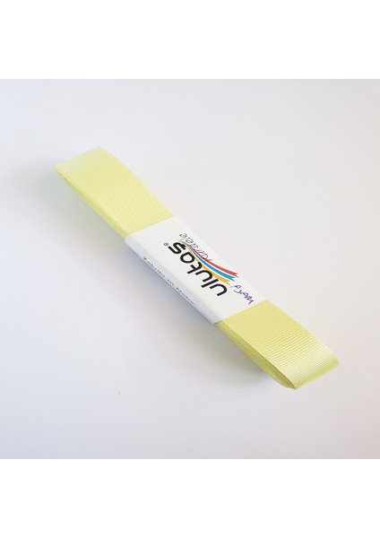 Grogren Kurdele 2 cm 10 Metre Açık Sarı