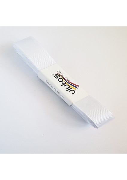 Grogren Kurdele 2 cm 10 Metre Beyaz