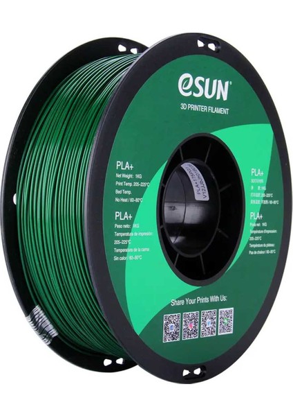 PLA+ Filament Çam Yeşili