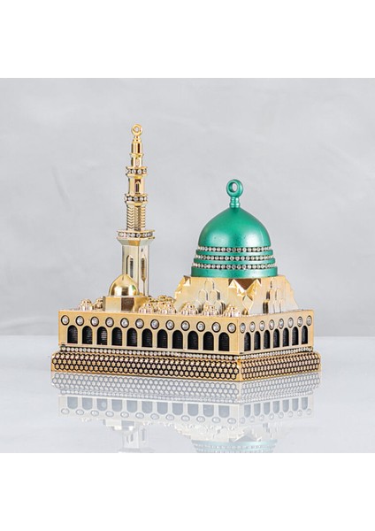 Mescidi Nebevi (Cami) - Altın Renk - Ebat : 17 x 19 Cm. BIBLOYC107