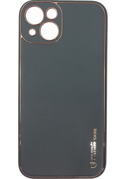 Apple iphone 13 Uyumlu Coco Leather Seri Arka Koruma