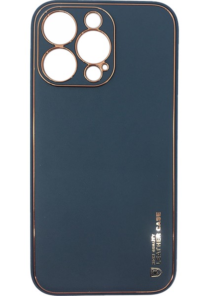 Apple iphone 13 Pro Uyumlu Coco Leather Seri Arka Koruma