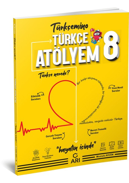 8.Sınıf LGS TürkçeMino Türkçe Atölyem Soru Bankası