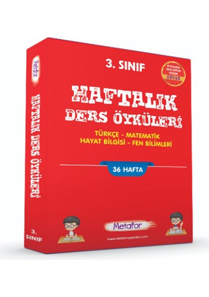 Metafor 3. Sınıf Haftalık Ders Öyküleri 36 Föy (Hdö)