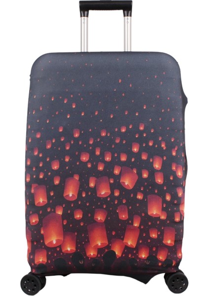 Dilek Balonu Büyük Boy Valiz Için Valiz Kılıfı