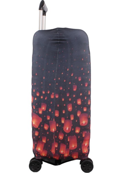 Dilek Balonu Büyük Boy Valiz Için Valiz Kılıfı fırsatları