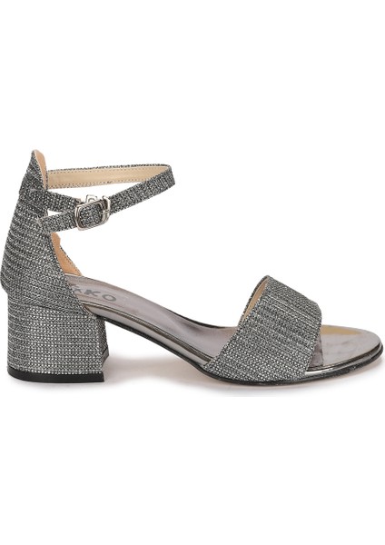 Kiko 769 Çupra Günlük Kız Çocuk 3 cm Topuk Sandalet Ayakkabı Platin fırsatları