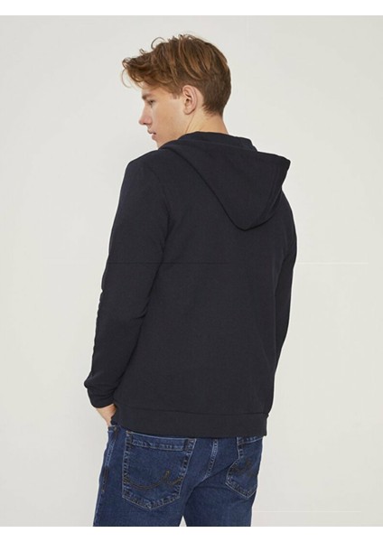 Danıka Kapişonlu Fermuarlı Erkek Sweat