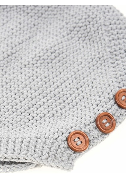 Gri Örgü Bebek Tulumu fiyatları