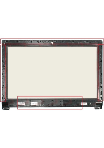 Asus PRO5MJG LCD Çerçeve Bezel Camlı - Ver.1
