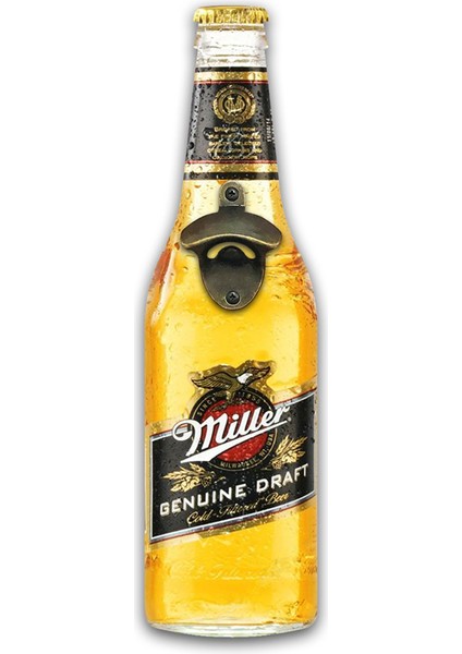 Duvar Tipi Şişe Açacağı Ahşap Bira Açacağı Miller Şişe Modeli Açacak