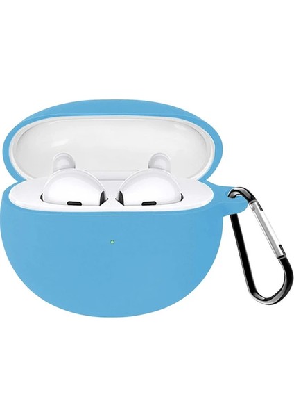 Oppo Enco Air Kılıf Mat Silikon + Askılık