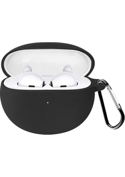 Oppo Enco Air Kılıf Mat Silikon + Askılık