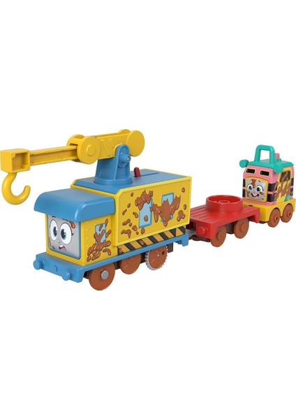 Thomas ve Arkadaşları Büyük Tekli Tren Muddy Fıx Em Up Frıends HHN43 - HFX97