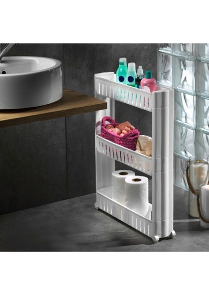 Beyaz Pratik 3 Katlı Düzenleyici