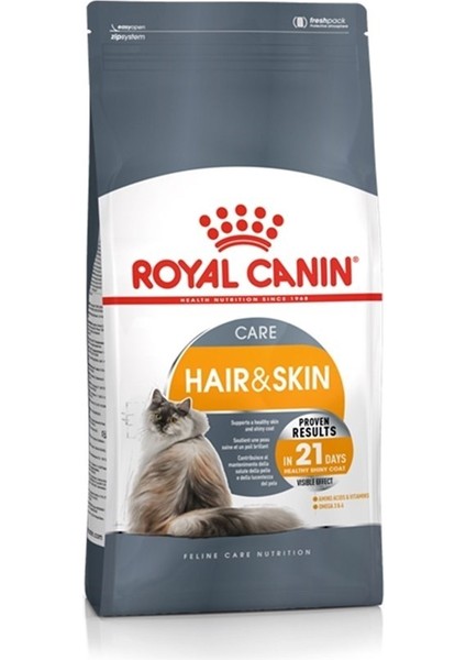 Hair Skin Care Yetişkin Kuru Kedi Maması 2 kg x 2 Adet