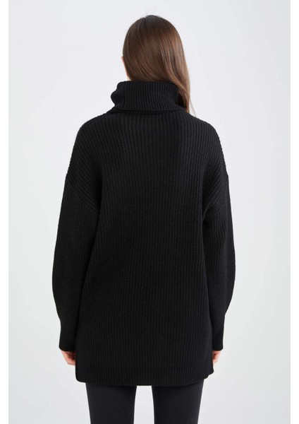 Oversize Fit Balıkçı Yaka Tunik J2247AZ22WN fırsatları