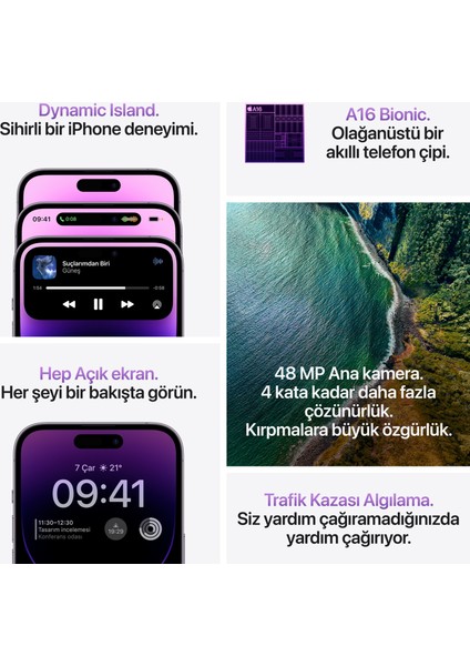 iPhone 14 Pro 512 GB Gümüş