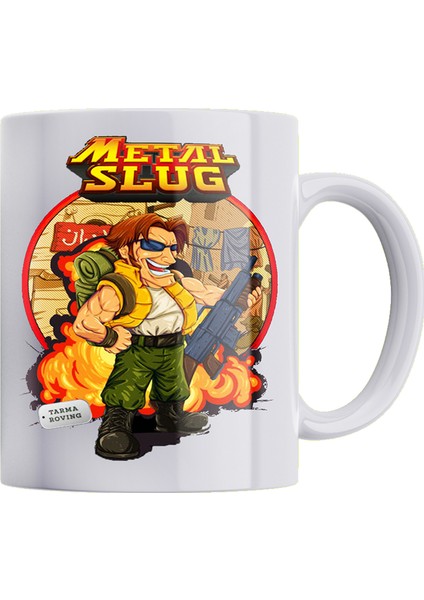 Metal Slug Baskılı %100 Porselen Kupa