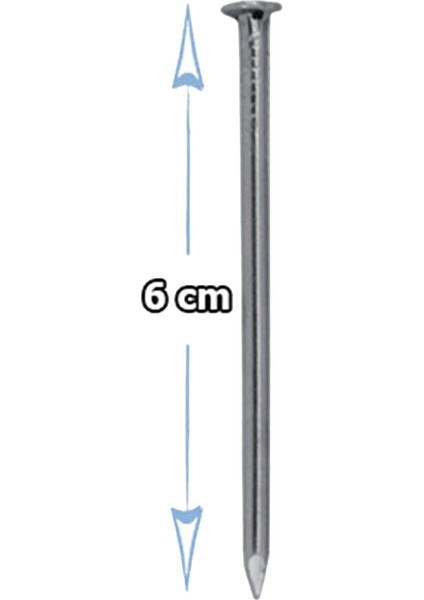 Genel Amaçlı Başlı Inşaat Ahşap Çivisi 6'Lık (1 Kg) fiyatları