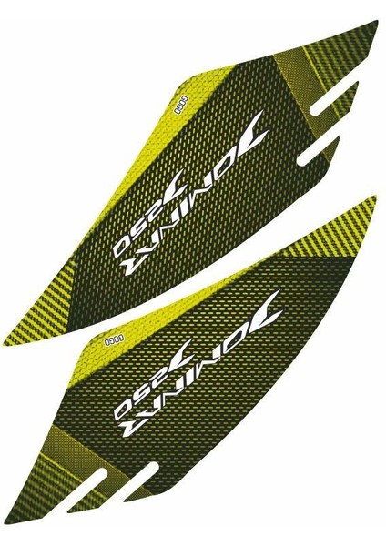 Bajaj Dominar 250 2020 - 2024 Uyumlu Yan Pad 010