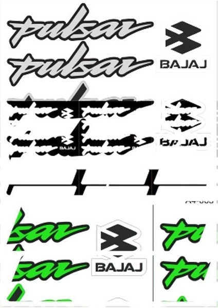 Skm A4 Sticker 063 Tek Paket Çoklu