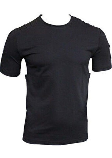 Erkek Siyah T-Shirt