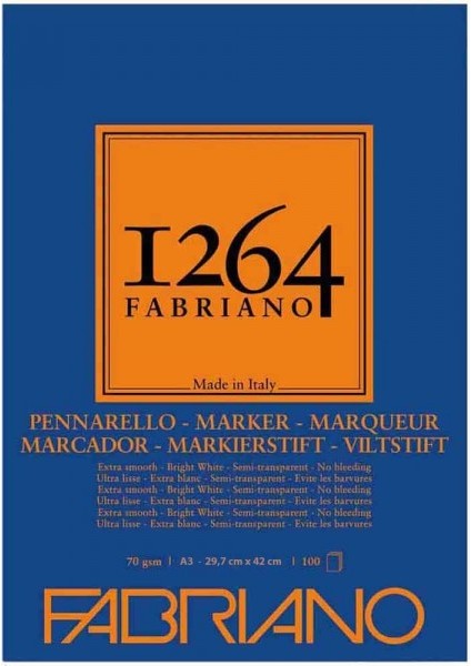 : 1264 Markör Bloğu : A3 (70 gr - 100 Yaprak)