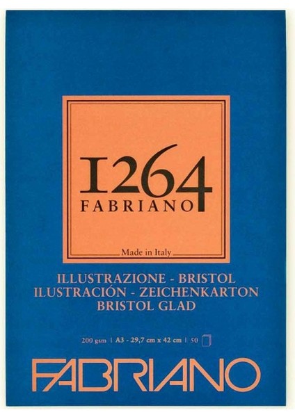 : 1264 Bristol Bloğu : A3 (200 gr - 50 Yaprak)