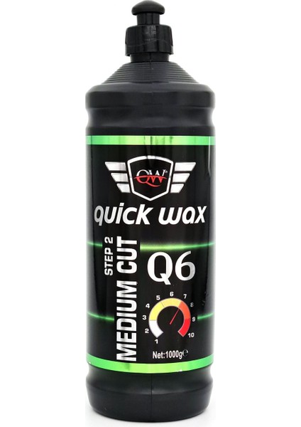 Quick Wax Q6 Ince Oto PASTA1KG