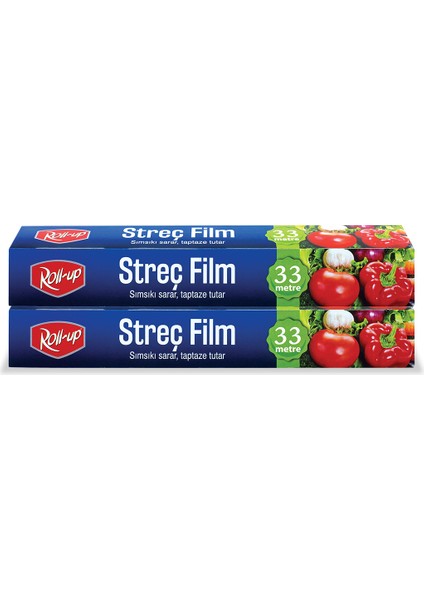 2 adet 33 Metre Streç Film