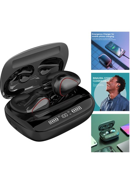 Bluetooth Kulaklık Gerçek Kablosuz Kemik Iletimi Yaşam Spor (Yurt Dışından)