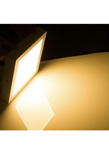 18W Sıva Üstü Kare LED Panel Armatür 3000K Günışığı fiyatları