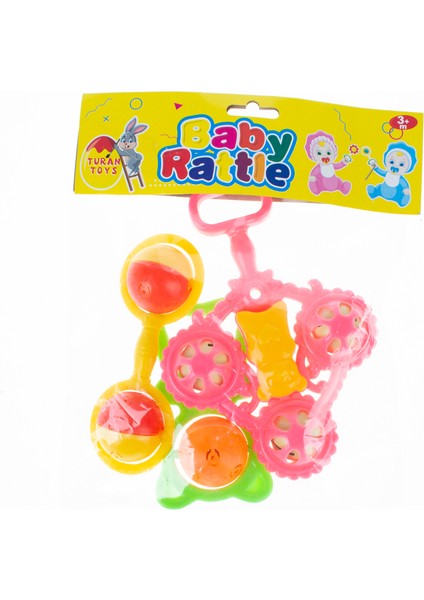 Babby Rattle Çıngırak 3 Lü TRN.214 2149