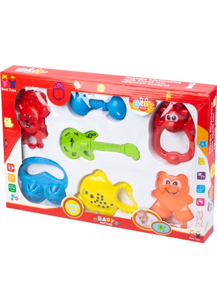 Besttoys Çıngırak Seti 7 Parça NO8034 0346