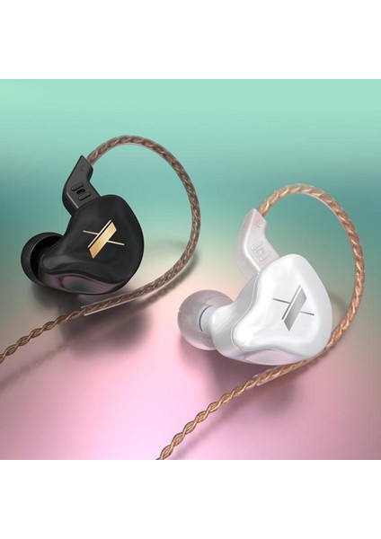 Kz Edx 1dd Kulaklık Kulak Içi 10MM Dinamik Sürücü Mıc ile Ayrılabilir Kablo (Yurt Dışından) fiyatları