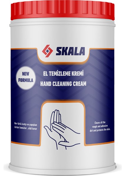 Sanayi Tipi El Temizleme Kremi Pompasız (Kumlu) 4 kg