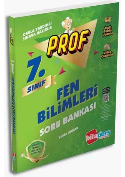 7. Sınıf Fen Bilimleri Soru Bankası Prof 0922