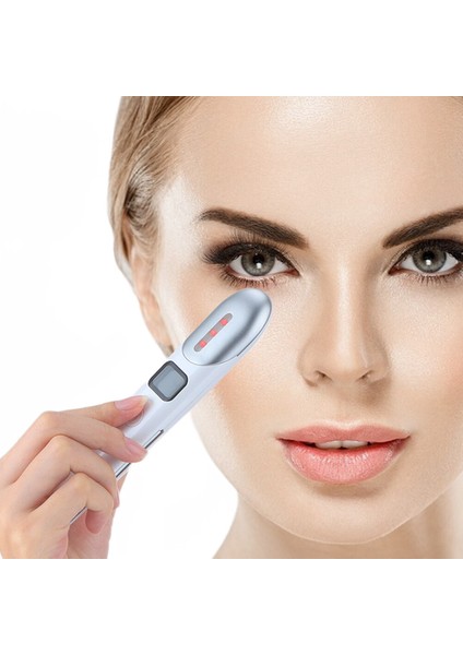 Elektrikli Ems Microcurrent Göz Masaj Aleti LCD Titreşim Sıcak Anti Aging (Yurt Dışından)