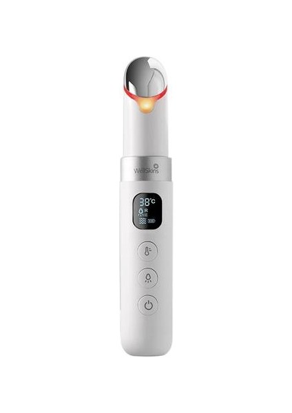 LCD Ekran USB Isıtmalı Siyah Manyetik Titreşim Masaj Aleti (Yurt Dışından)