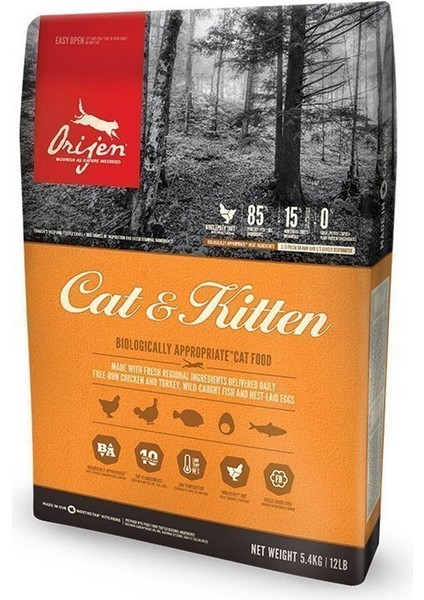 Cat Kitten Tahilsiz Yavru ve Yetişkin Kedi Mamasi 17 kg