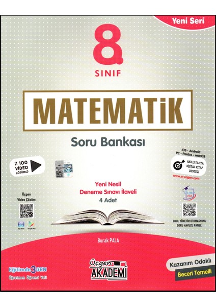 Akademi 8. Sınıf Matematik Yeni Seri Soru Bankası