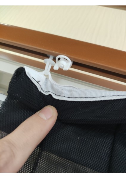 Tek Kanat Siyah Desensiz 1-3 Sık Pileli Halatlı Kruvaze Siyah Tül Perde fırsatları