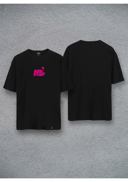 Pink Floyd Özel Tasarım Minimal Baskılı Oversize Unisex Tişört