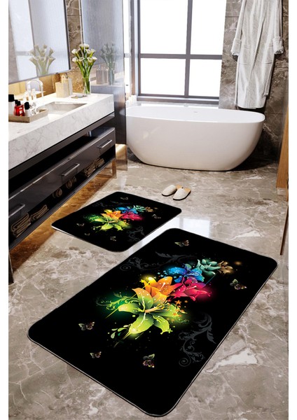 Siyah Renkli 2'li Büyük Boy Papas Seti