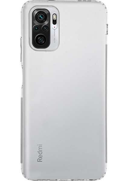 Xiaomi Redmi Note 10 4g Kapak Kamera Korumalı Tıpalı Şeffaf Silikon Kılıf